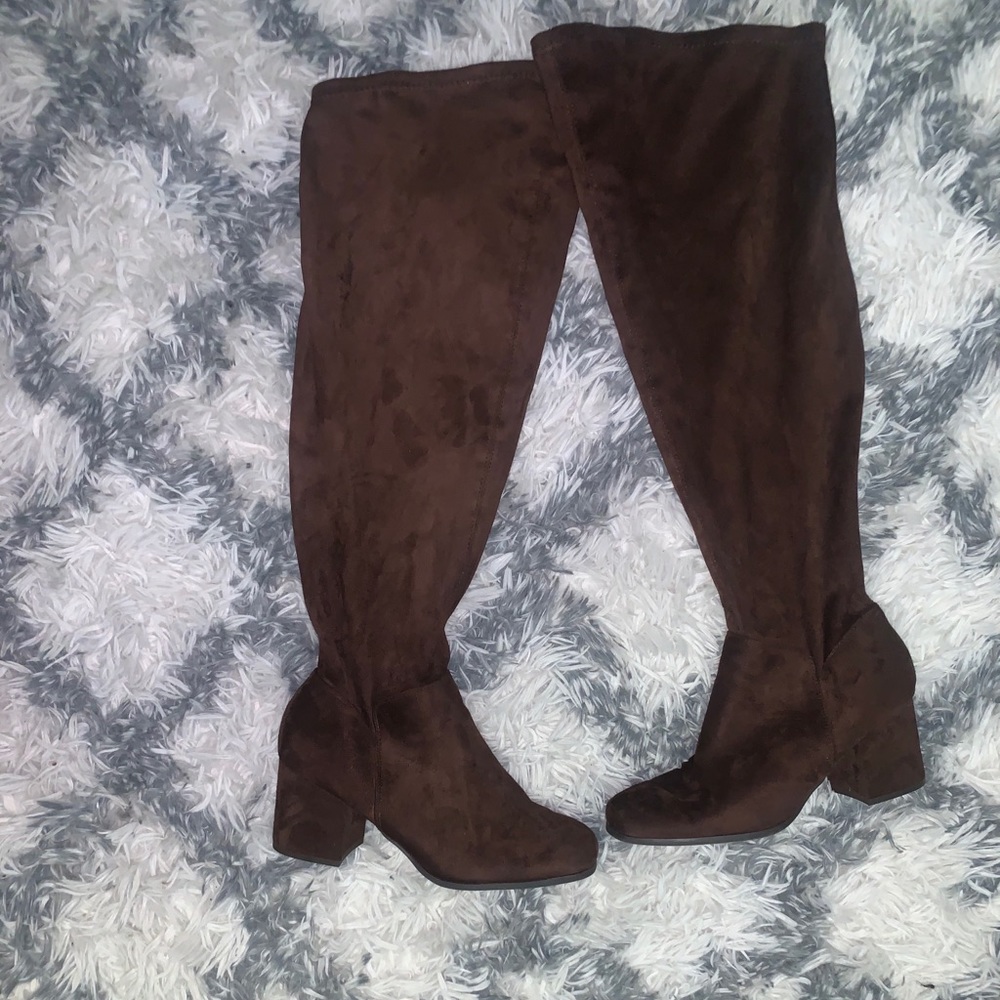 Over the knee boots- WIDE CALF